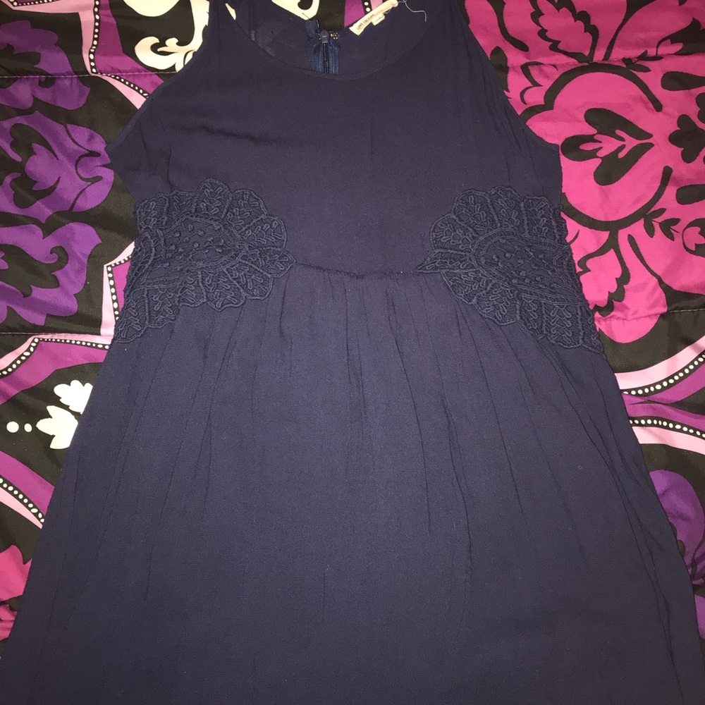 LIGHTLY WORN! dark blue, short sundress.